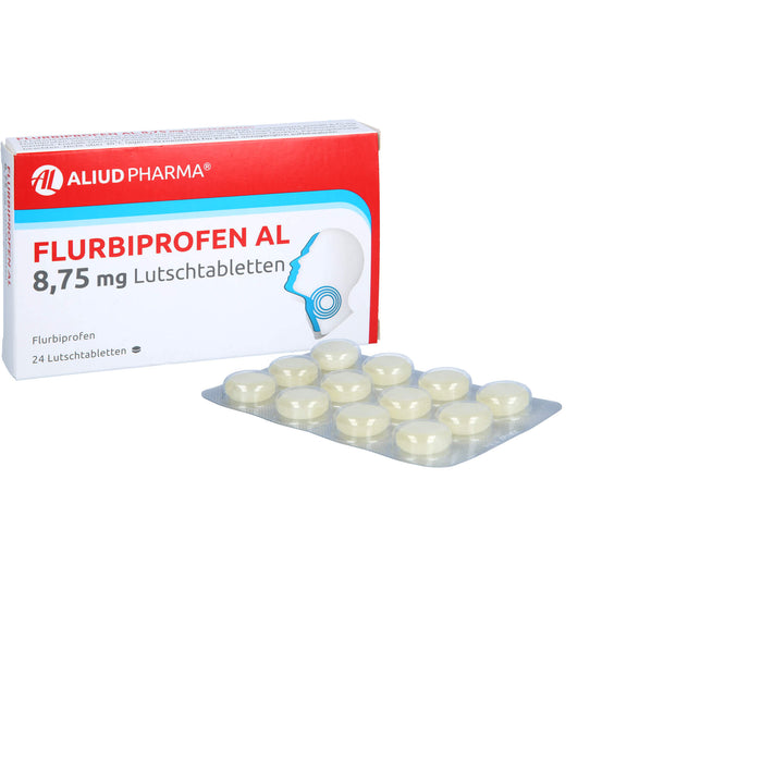 Flurbiprofen AL 8,75 mg Lutschtabletten, 24 St. Tabletten