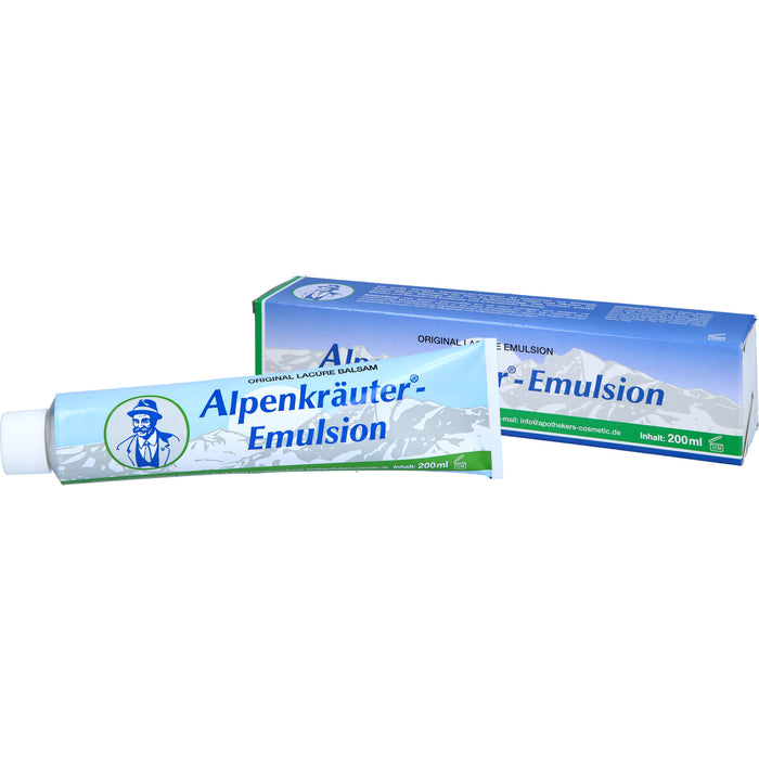 LACÚRE Alpenkräuter-Emulsion, 200 ml Solution