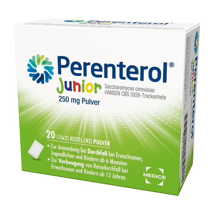 Perenterol Junior 250 mg Pulver bei Durchfall, 20 pcs. Sachets