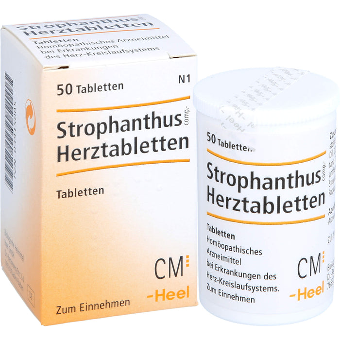 Strophantus comp. Herztabletten Heel, 50 pcs. Tablets