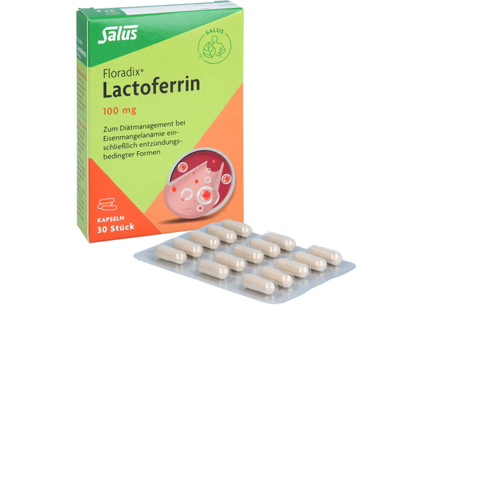 Salus Floradix Lactoferrin 100 mg Kapseln, 30 pc Capsules