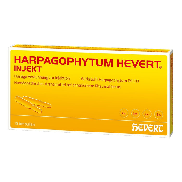 Harpagophytum Hevert injekt Ampullen, 10 St. Ampullen