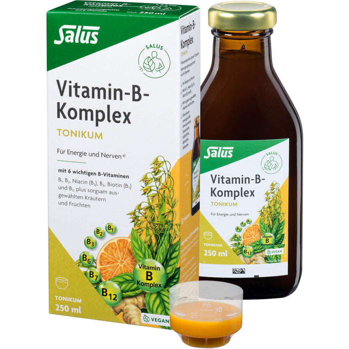 Salus Vitamin-B-Komplex Tonikum für Energie und Nerven, 250 ml Solution