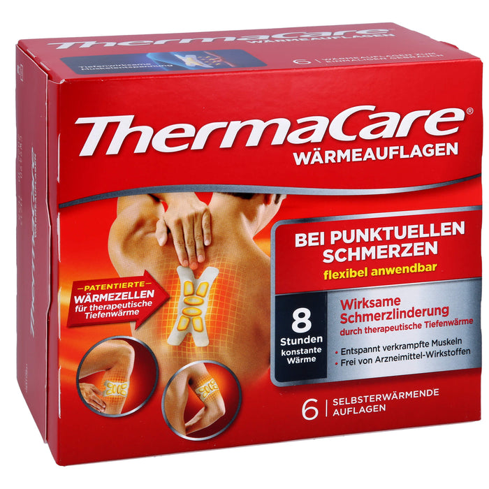 ThermaCare Wärmeauflagen wirksame Schmerzlinderung, 6 pcs. Patch