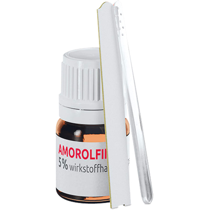 Amorolfin AL 5 % wirkstoffhaltiger Nagellack, 5 ml Nail varnish containing active ingredients