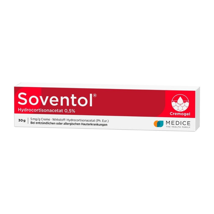 Soventol Hydrocortacetat 0,5 % Creme, 30 g Cream