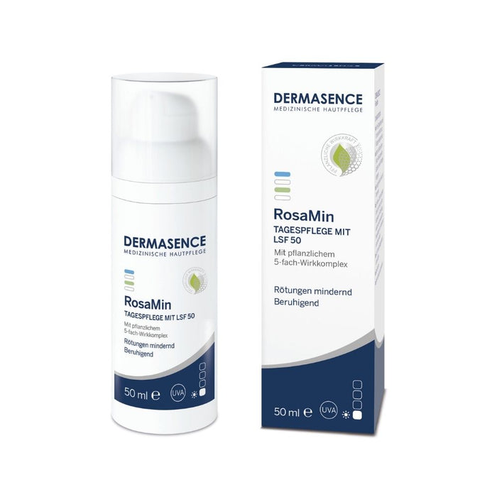 Dermasence RosaMin Tagespflege LSF 50, 50 ml Crème