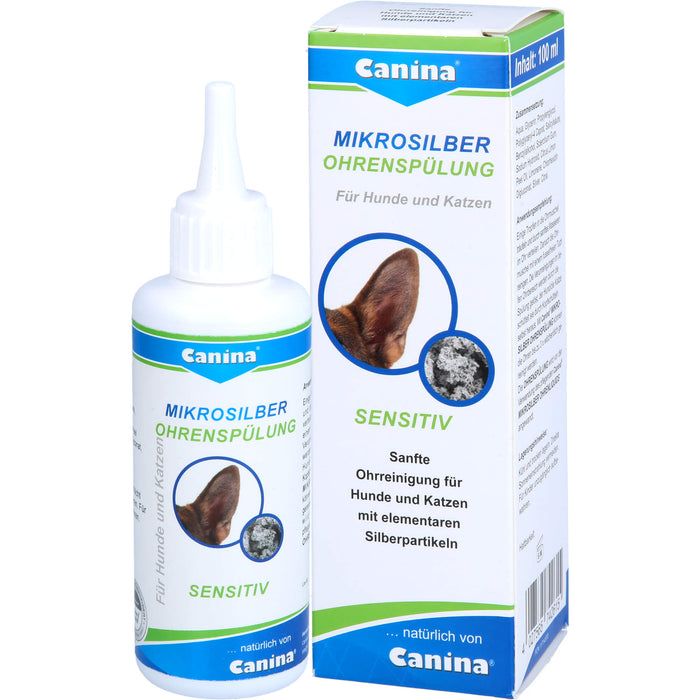 Mikrosilber Ohrenspülung vet, 100 ml FLU