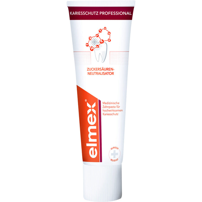 Elmex Kariesschutz Professional medizinische Zahnpasta, 75 ml Toothpaste