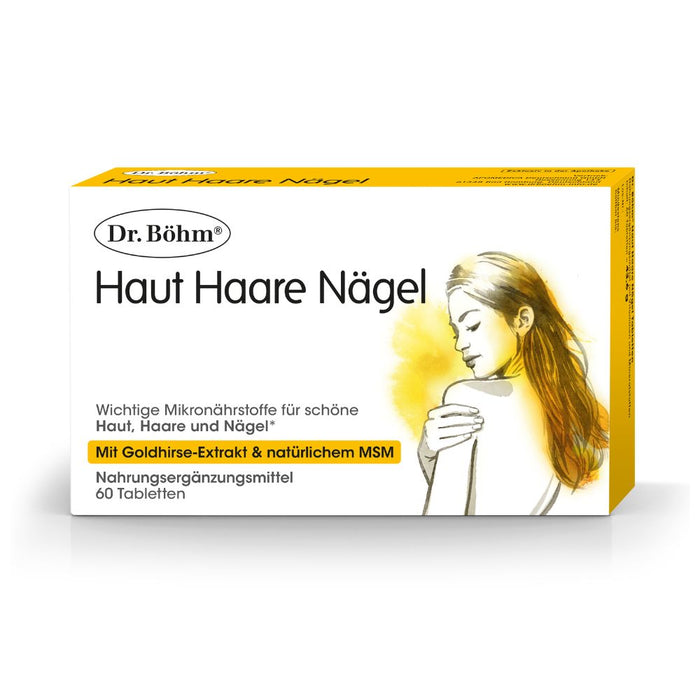 Dr.boehm Haut Haare Naegel, 60 St TAB