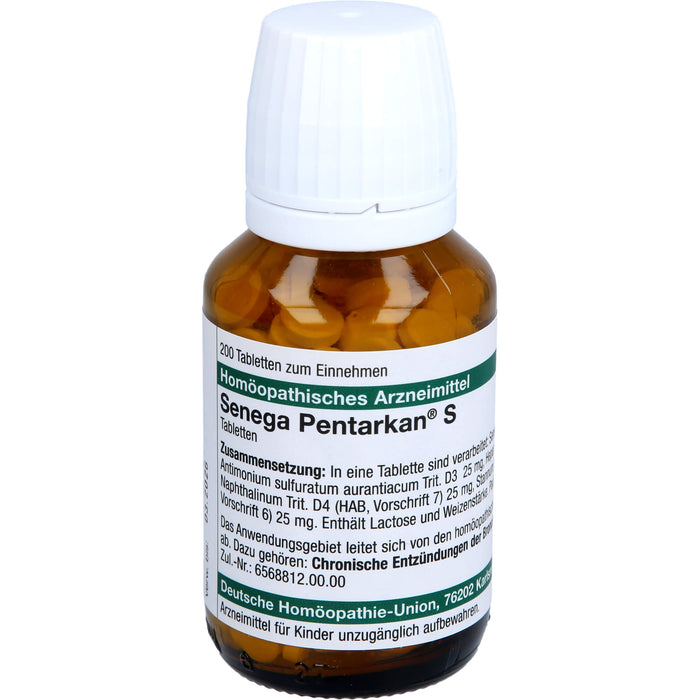 DHU Senega Pentarkan S Tabletten, 200 pc Tablettes