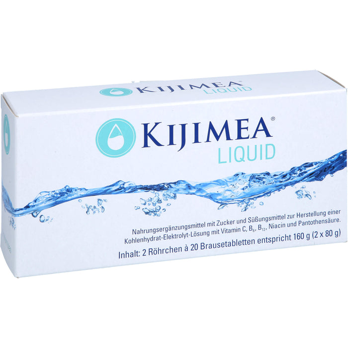 KIJIMEA Liquid Brausetabletten, 40 pc Tablettes