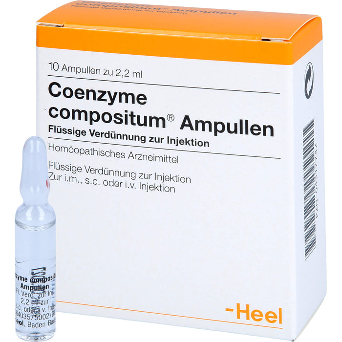 Heel Coenzyme compositum Ampullen, 10 St. Ampullen