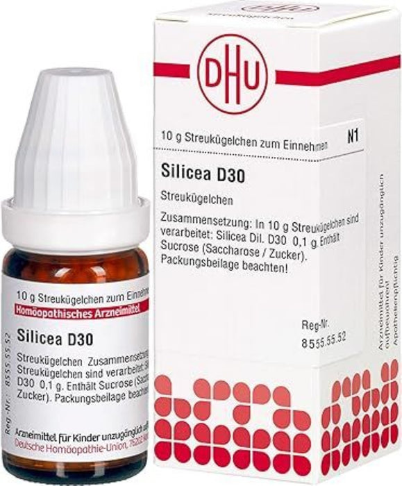 DHU Silicea D30 Streukügelchen, 10 g Globules