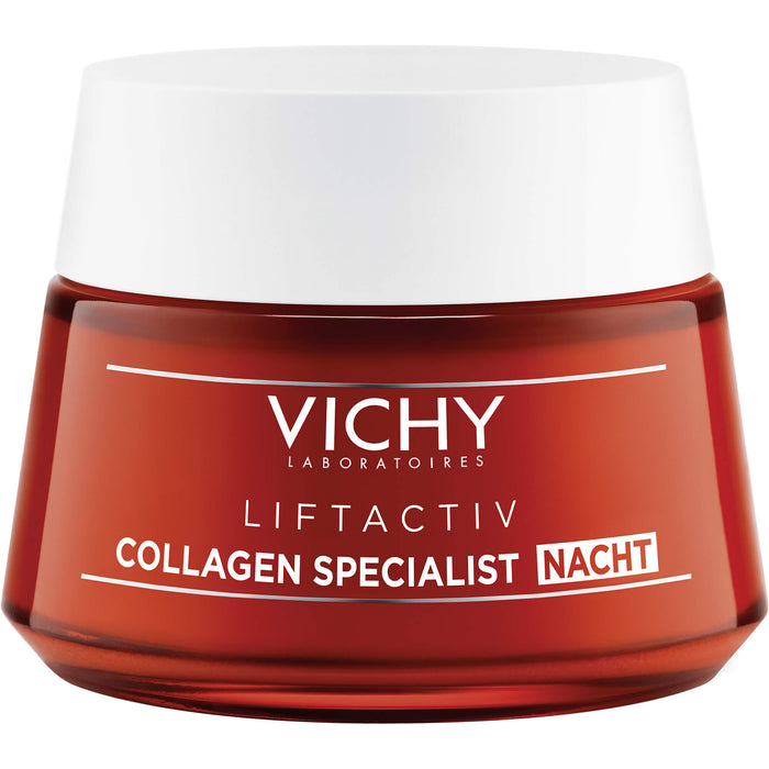 VICHY Liftactiv Collagen Specialist Nacht Anti-Aging Nachtcreme, 50 ml Cream