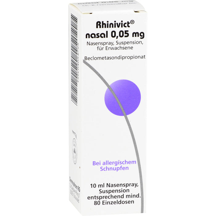 Rhinivict nasal 0,05 mg Dosierspray, 10 ml Lösung