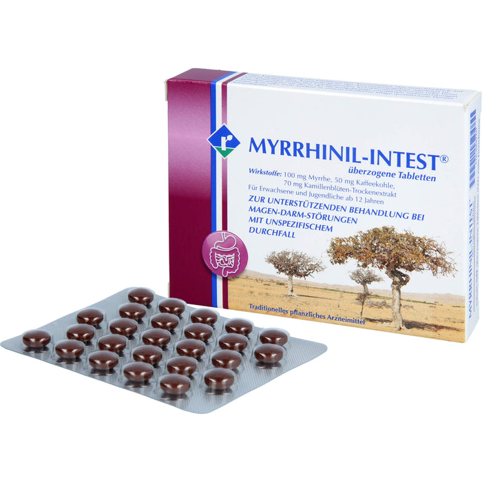 MYRRHINIL-INTEST überzogene Tabletten, 50 pcs. Tablets