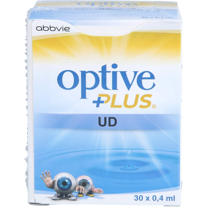 optive plus UD Augentropfen wirksame, benetzende, osmoprotektive Augen-Pflegetropfen, 30 pcs. Solution