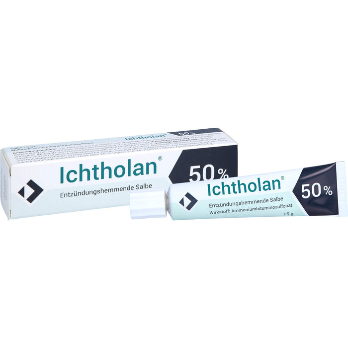 ICHTHOLAN 50 % entzündungshemmende Salbe, 15 g Ointment