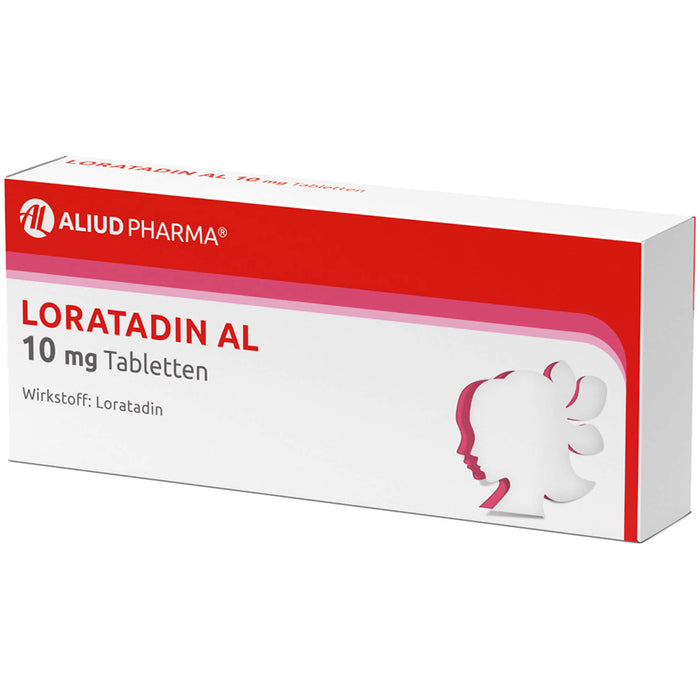 Loratadin AL 10 mg Tabletten Antiallergikum, 20 pc Tablettes