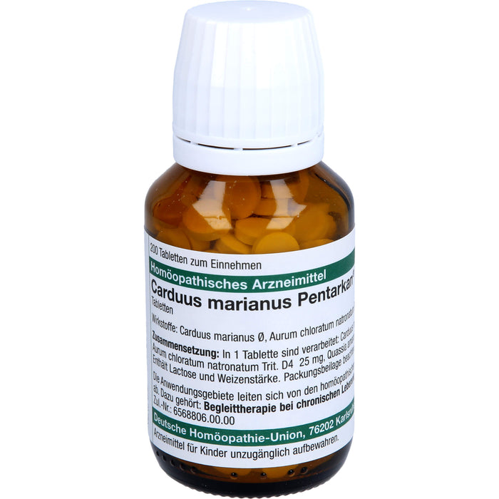 DHU Carduus marianus Pentarkan H Tabletten, 200 St. Tabletten