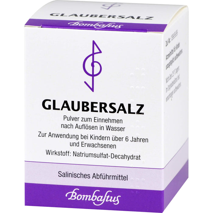 Bombastus Glaubersalz, 100 g Poudre