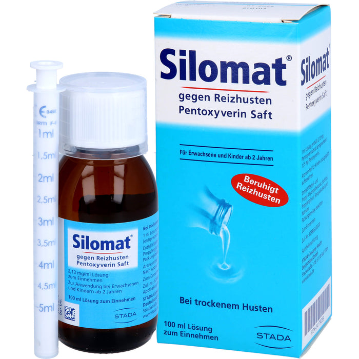 Silomat Pentoxyverin Saft, 100 ml Solution