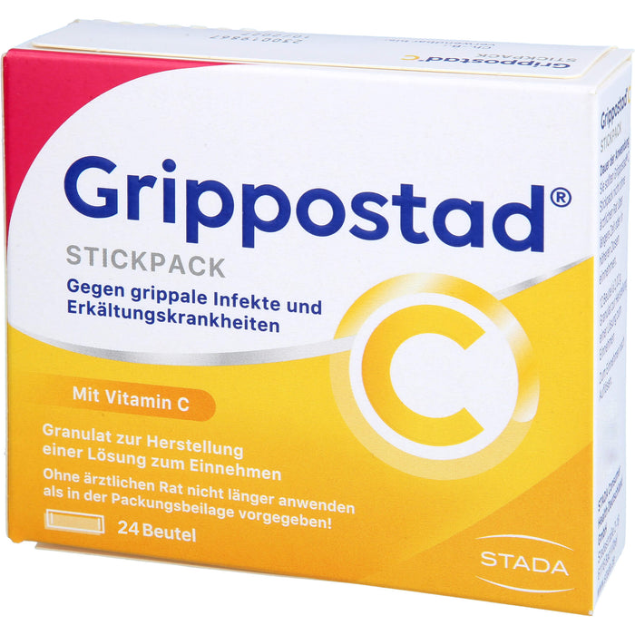 Grippostad C Hartkapseln Original STADA, 24 St. Kapseln